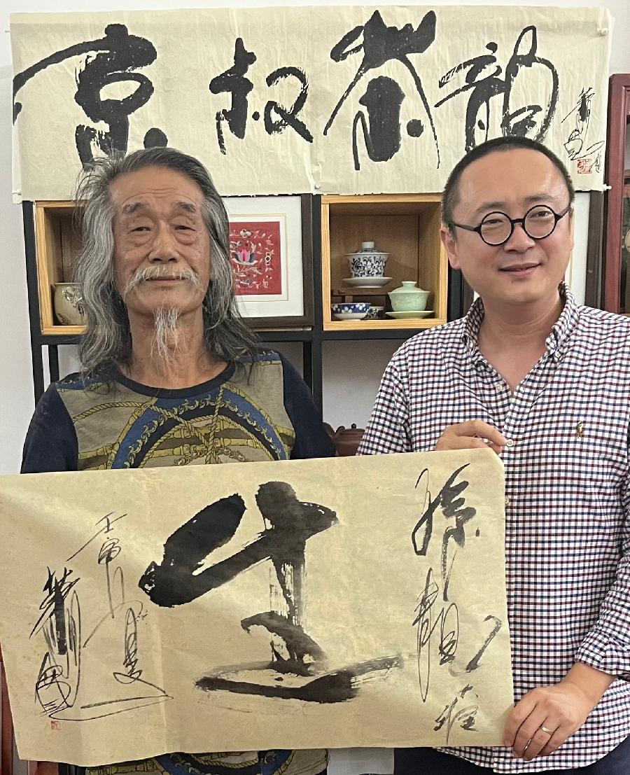 【雅诗总会】经典★艺术家萧宽泼墨挥毫“京叔茶韵”(图6)
