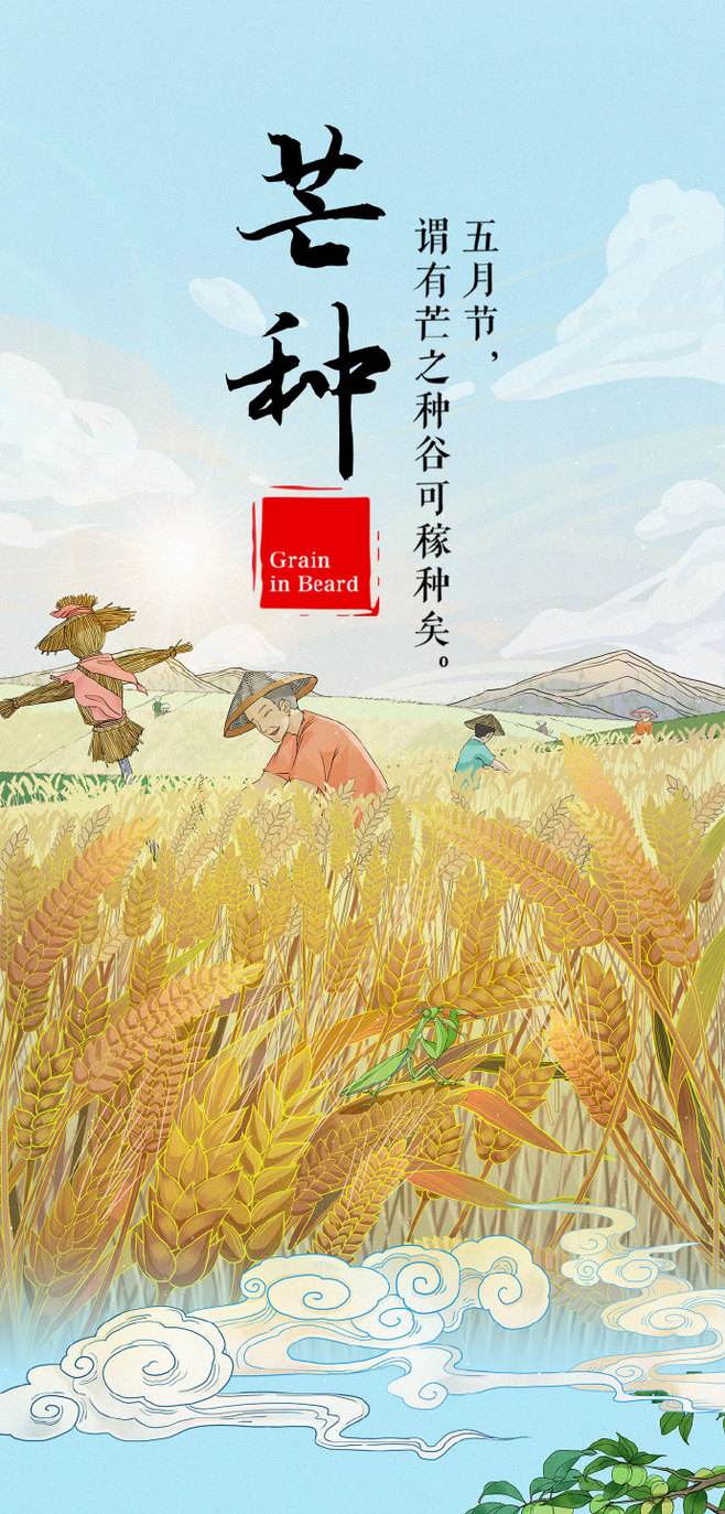 声声慢半过解佩令•芒种谣Ⅱ作者：白润岱ll朗诵：费军（图4）