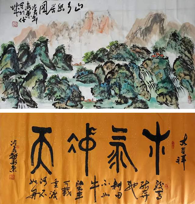 国礼书画家翟卫东---国学底蕴存大气 书画满卷气自华