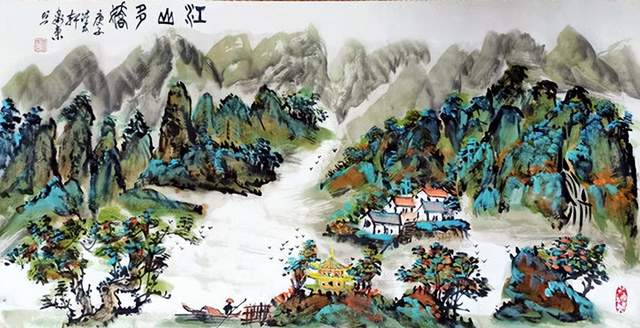 国礼书画家翟卫东---国学底蕴存大气 书画满卷气自华