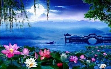 【经典推荐】昨夜天//半溪闲云半溪画 一船月明一船风（图3）