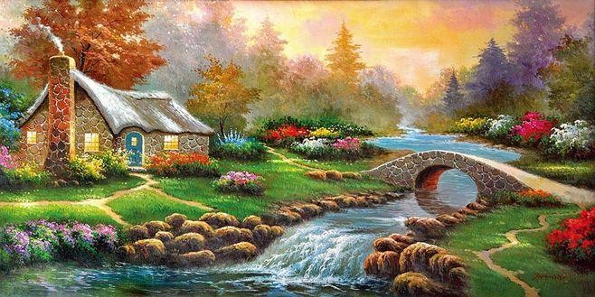 【经典推荐】昨夜天//半溪闲云半溪画 一船月明一船风（图7）