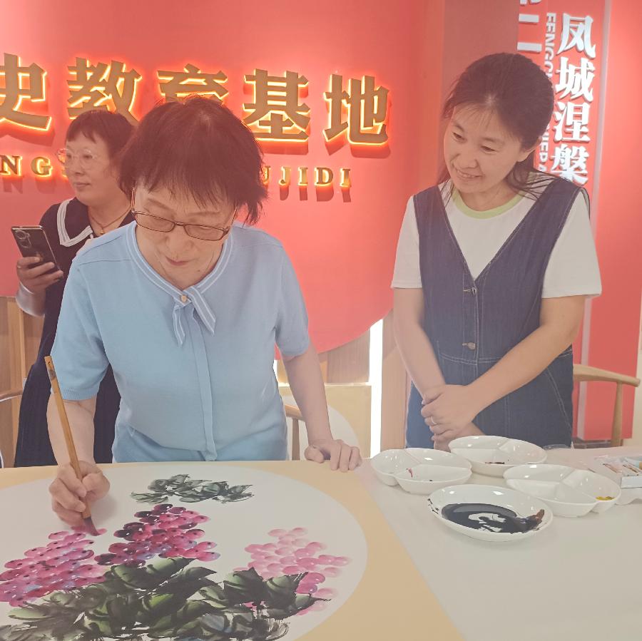 【文旅聊城】聊城市书画研究会红色文化学习实践基地揭幕仪式在东昌府区侯营镇举行（图8）