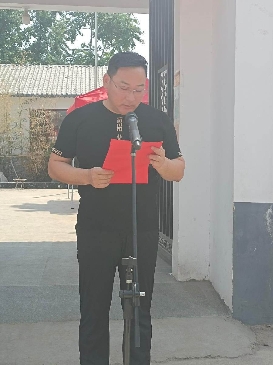 【文旅聊城】聊城市书画研究会红色文化学习实践基地揭幕仪式在东昌府区侯营镇举行（图5）