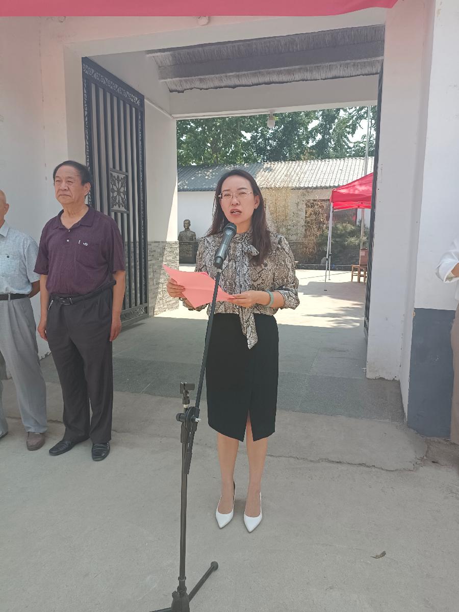 【文旅聊城】聊城市书画研究会红色文化学习实践基地揭幕仪式在东昌府区侯营镇举行（图4）