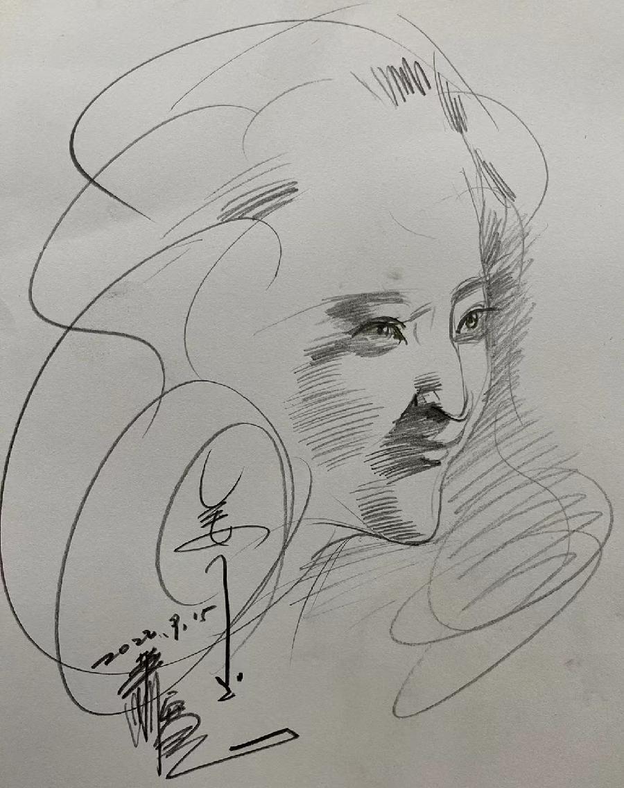 【雅诗总会】经典★艺术家萧宽挥毫“东方瑞基三江汇云”(图10)