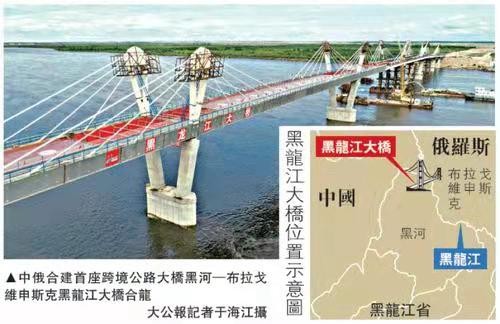 *西江月-贺中俄开通跨境龙江大桥* 文/冯志清〔山西〕【冰心文化传媒】(图6)