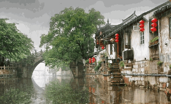 【枫雅汇看图约诗】诗人陈江《150期》（水墨乌镇）（图4）