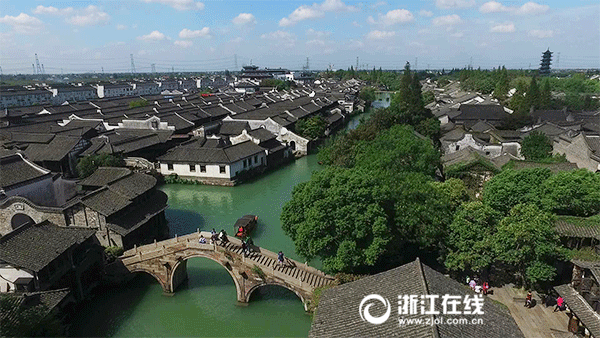 【枫雅汇看图约诗】诗人陈江《150期》（水墨乌镇）（图8）