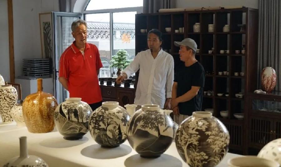 中国非遗传承人群研培计划-河北美术学院非遗研究中心赴井陉开展“研培”回访活动(图12)