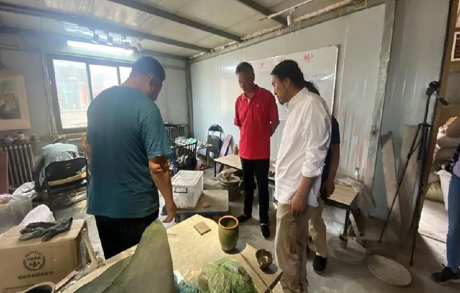 中国非遗传承人群研培计划-河北美术学院非遗研究中心赴井陉开展“研培”回访活动(图15)