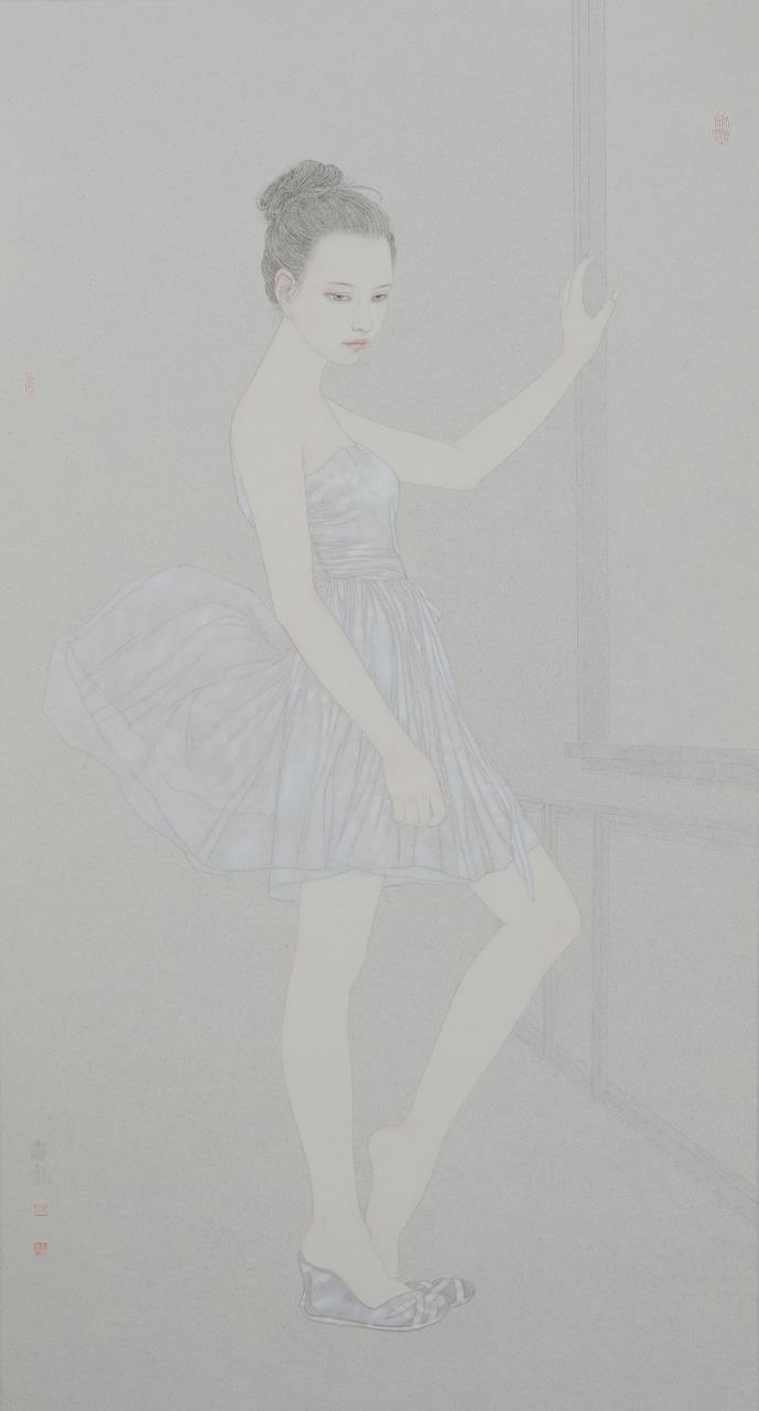 沧州市文联秀林计划美术作品展“喜迎二十大”青年艺术家高海龙中国画作品展(图11)