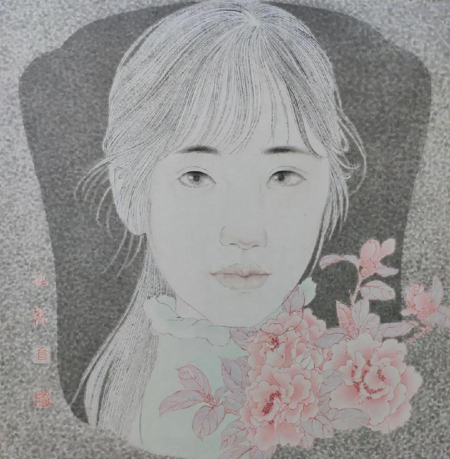 沧州市文联秀林计划美术作品展“喜迎二十大”青年艺术家高海龙中国画作品展(图16)