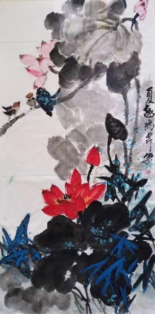 【新诗大观】说不清楚(诗三首)||文/冯晓敏||画/冯芹(图3)