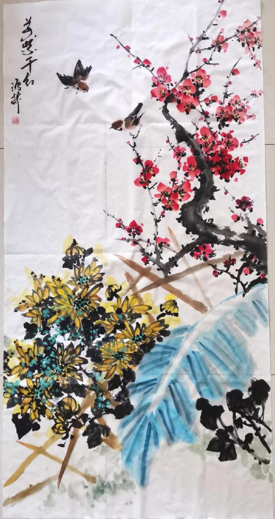 【新诗大观】说不清楚(诗三首)||文/冯晓敏||画/冯芹(图2)