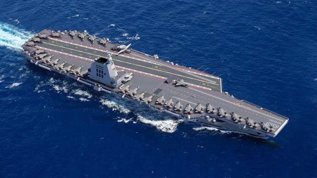 【九江文学社:北京头条】《热烈祝贺中国福建号航母下水》美文欣赏(图8)