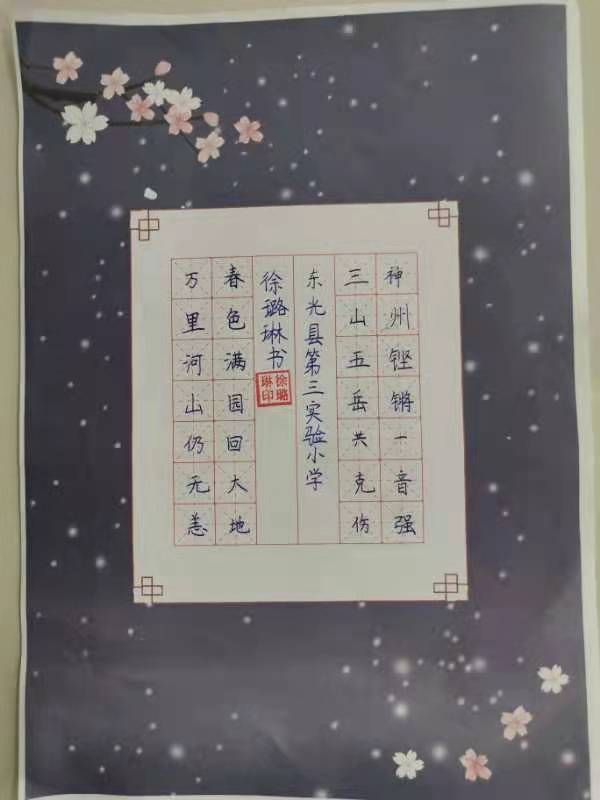 【都市头条向幸福出发编辑部】第367期 东光县文波书法教育学堂抗疫情硬笔书法展(图15)