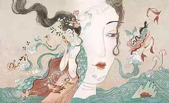 【新诗大观】洛神赋(并序)||文/曹植||诵/文嘉(图3)