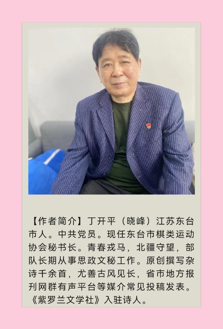 【北京头条】分享丁开平（江苏）组诗请欣赏（图12）