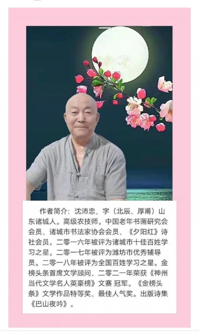 【华夏好诗词】分享（厚甫）沈沛忠《咏竹》请欣赏（图14）