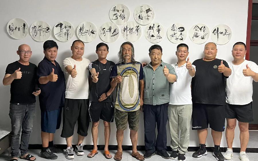 【雅诗总会】萧宽艺术下乡平谷金海湖挥毫紫瑞书院御宝嘉和庆七一《一起向未来》(图8)