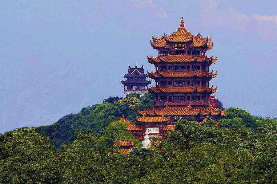 明月吟秋作品专栏【七律】·中国古代四大名楼(一)登黄鹤楼(十一尤) 文/康宗生(图5)