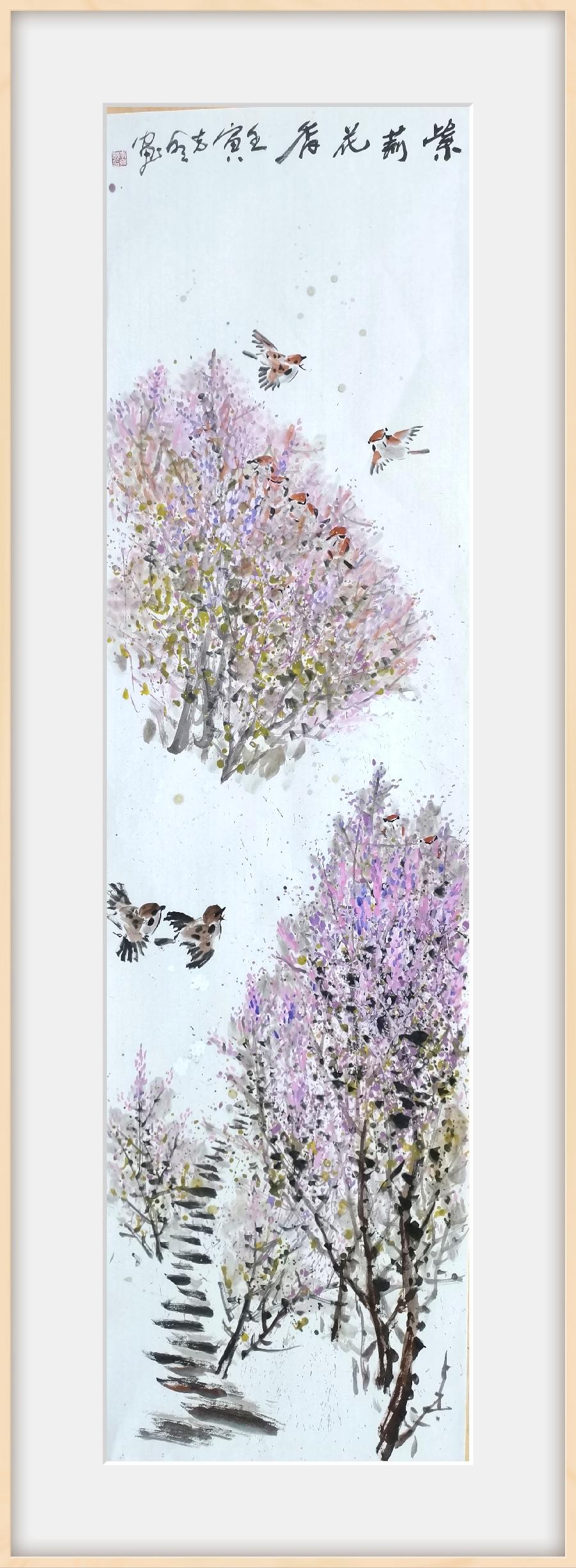 寻美井陉•同心筑梦 | 李克明组画《繁花似锦》