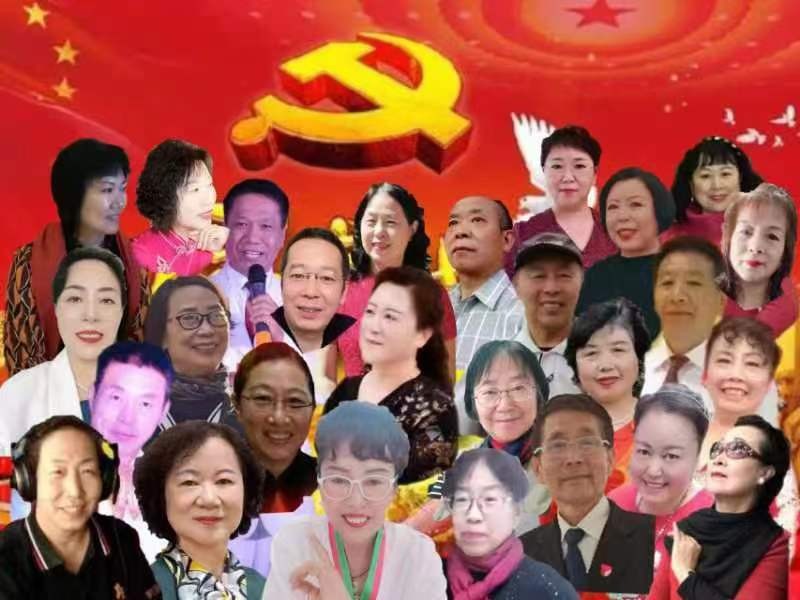 阳光朗音艺术团“庆祝党的生日诵读会”