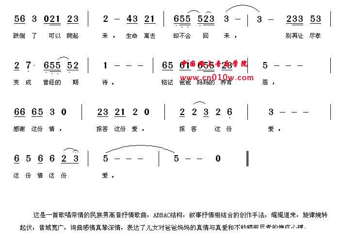 联机全球发布谷国宏作词黄耀文作曲别丹演唱的精品歌曲《孝心来不及等待》（图3）