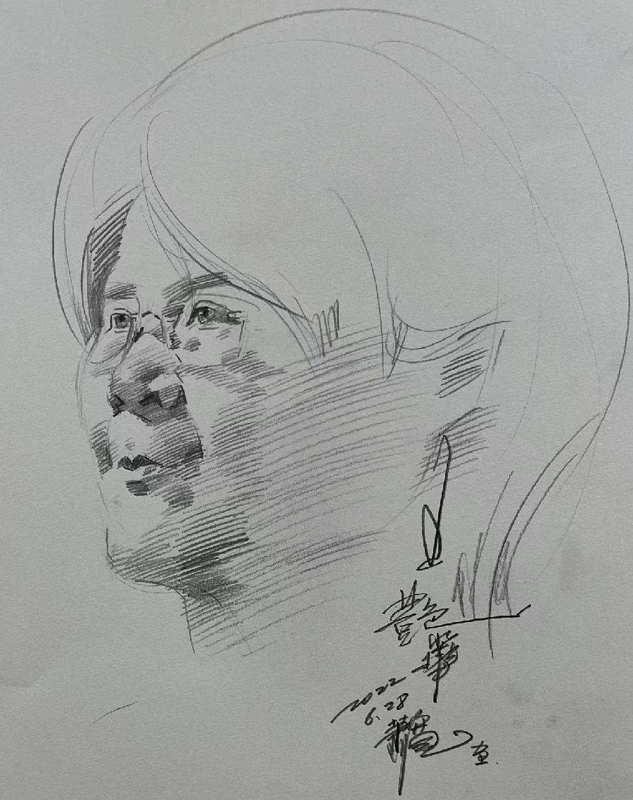 【雅诗总会】艺术家萧宽为朋友泼墨挥毫艺术欣赏（图13）