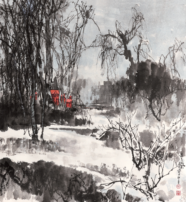 芬兰的雪 | 文画/李夜冰