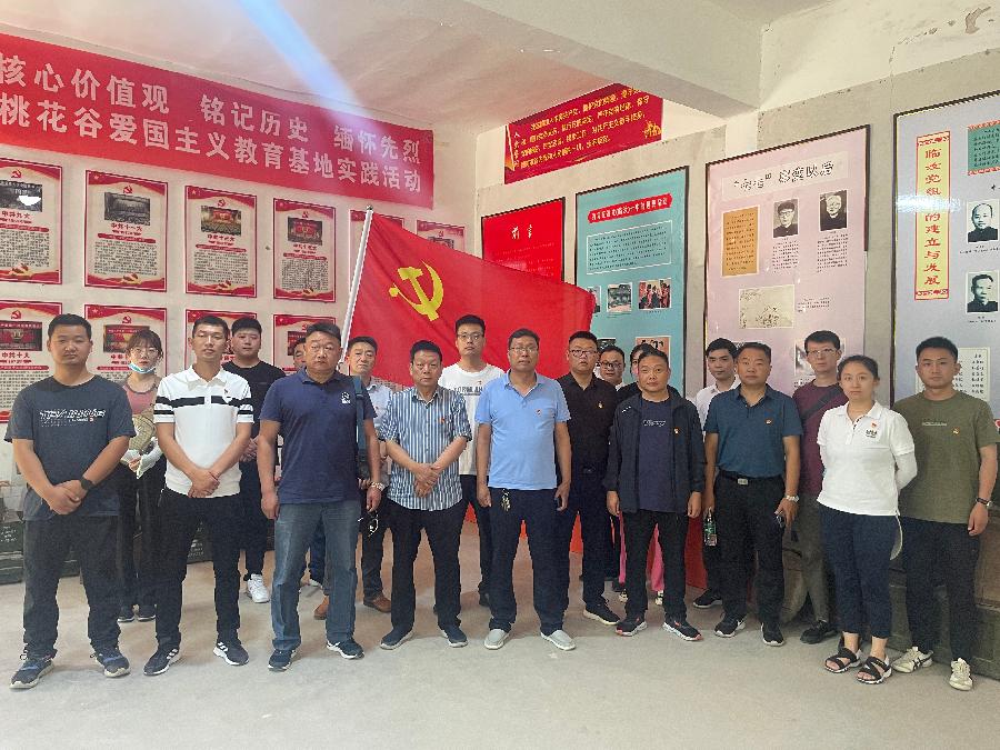 平新先进制造业开发区组织党员开展爱国主义教育（图2）