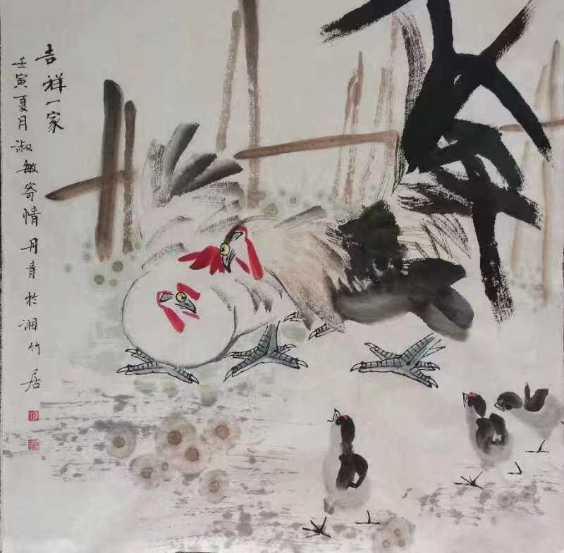 【雅诗总会】清新隽永写风华——著名画家孟淑敏作品欣赏(图2)