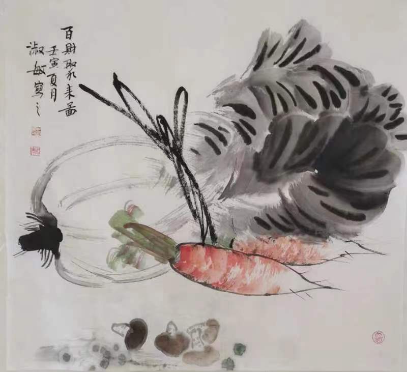 【雅诗总会】清新隽永写风华——著名画家孟淑敏作品欣赏(图7)