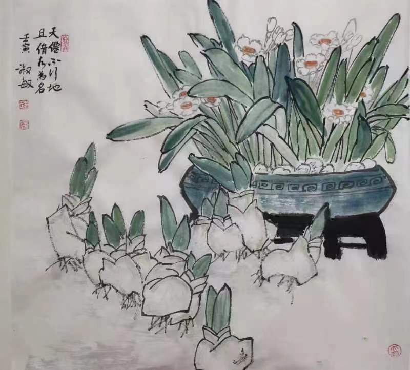 【雅诗总会】清新隽永写风华——著名画家孟淑敏作品欣赏(图8)