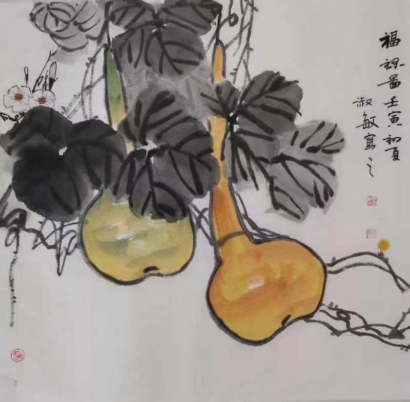 【雅诗总会】清新隽永写风华——著名画家孟淑敏作品欣赏(图6)