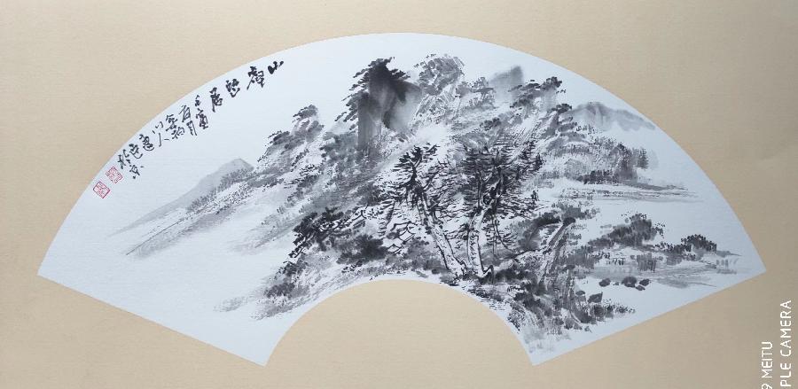 【庆七一·喜迎二十大】水墨名家徐连臣绘画向党献礼(图4)
