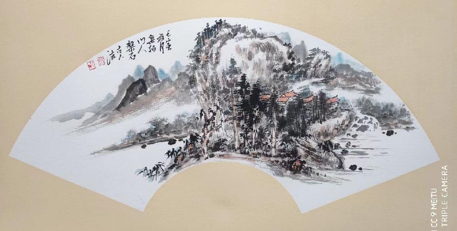【庆七一·喜迎二十大】水墨名家徐连臣绘画向党献礼(图6)
