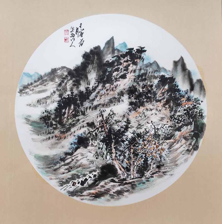【庆七一·喜迎二十大】水墨名家徐连臣绘画向党献礼(图12)