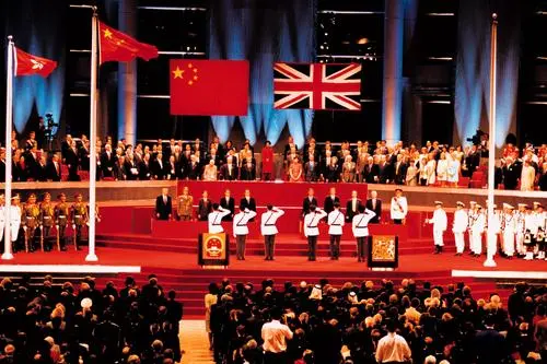 贺香港回归25周年‖文图/赵京江，书法/太行山人武功（图4）