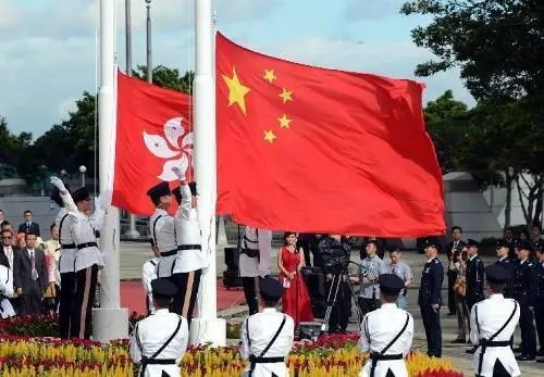 贺香港回归25周年‖文图/赵京江，书法/太行山人武功（图8）