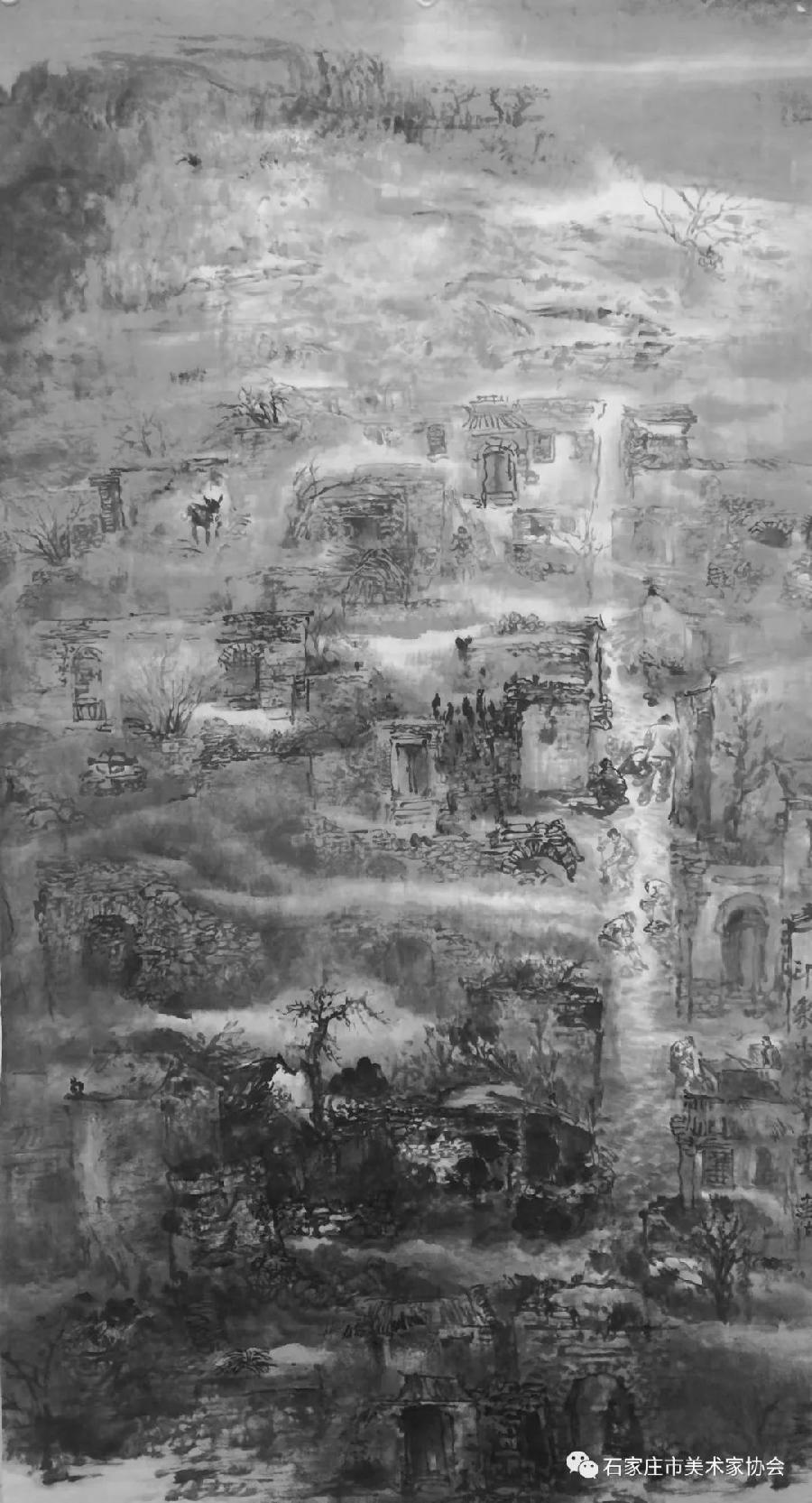 石家庄市美术家协会“画说石家庄~庆祝建党101周年”美术作品网络展(第3期)(图2)