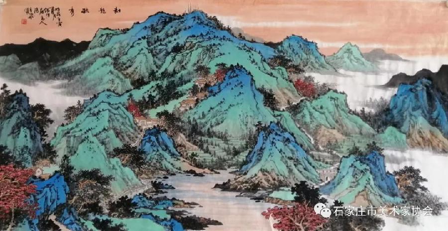 石家庄市美术家协会“画说石家庄~庆祝建党101周年”美术作品网络展(第3期)(图5)