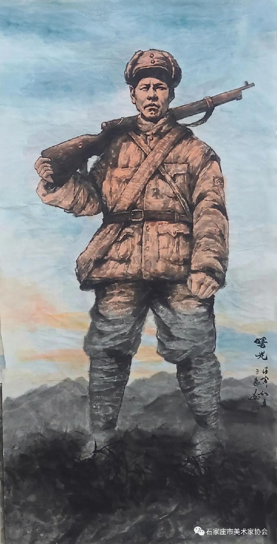 石家庄市美术家协会“画说石家庄~庆祝建党101周年”美术作品网络展(第3期)(图14)