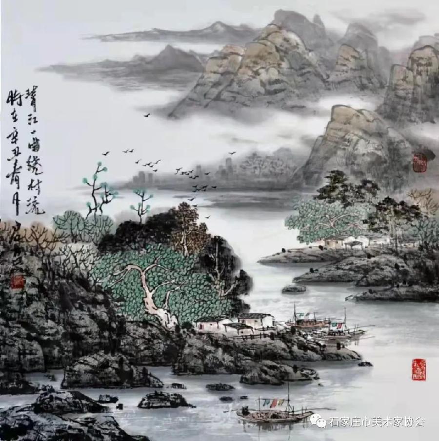 石家庄市美术家协会“画说石家庄~庆祝建党101周年”美术作品网络展(第3期)(图27)