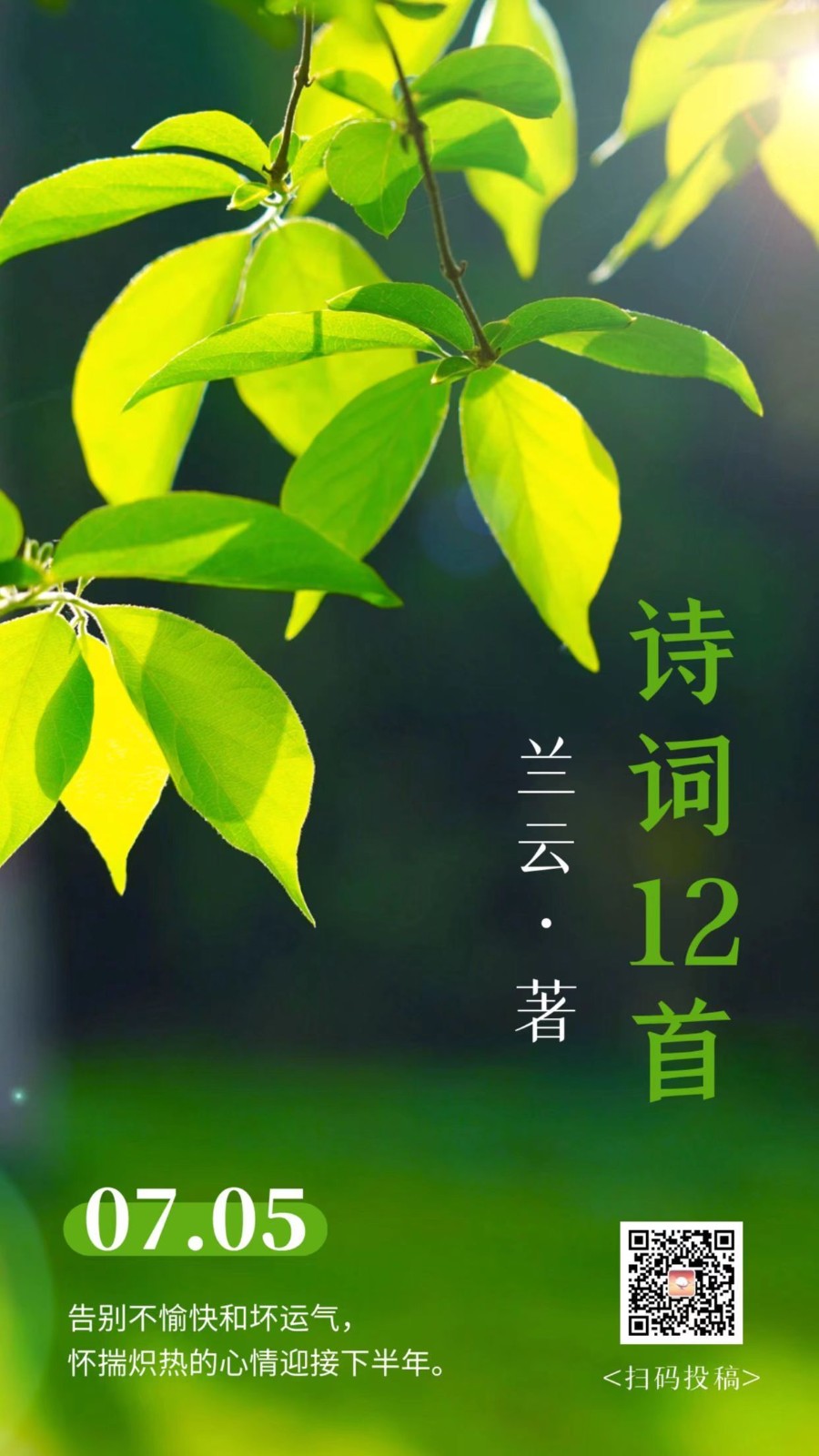 【当代文艺】《诗词十二首》作者：兰云（图2）