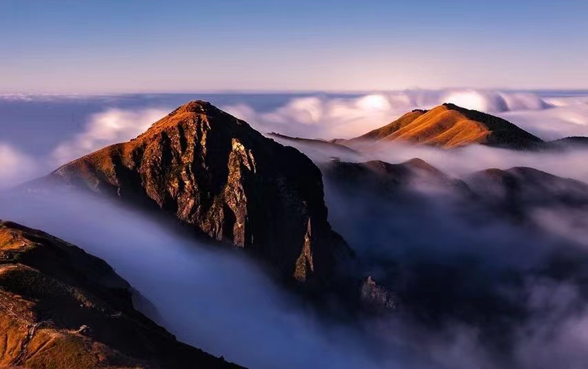 夏日游武功山