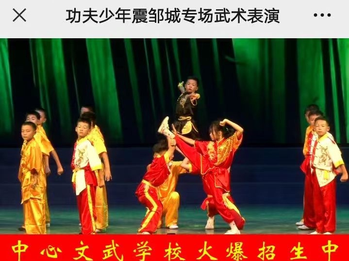 观中心文武专场 武术表演有感～诗 || 周万风（图4）