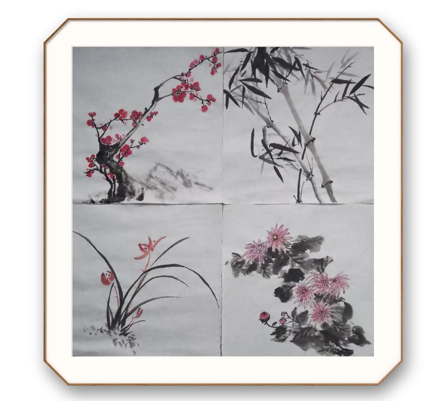 《宋玉萍国画选萃》作者：宋玉萍（图66）