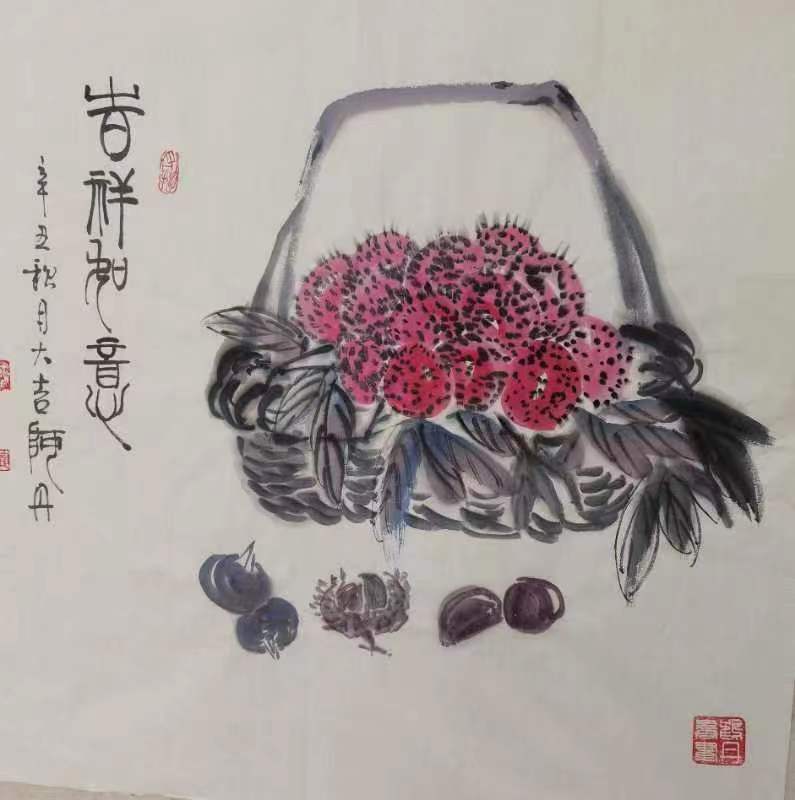 【雅诗总会】心境出丹青笔墨写从容——著名书画篆刻家王建明作品欣赏(图6)